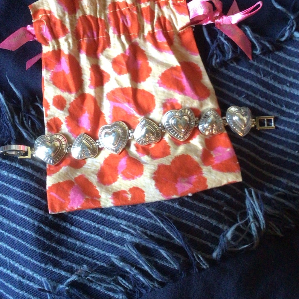 Brighton Silver Heart Bracelet
